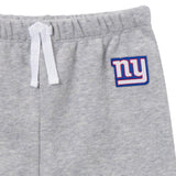 2-Piece Infant & Toddler Boys New York Giants Shirt and Sweatpant Set-Gerber Childrenswear Wholesale