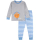 2-Piece Infant & Toddler Boys Gray Mvp Cotton Pajama Set-Gerber Childrenswear Wholesale