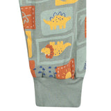 2-Piece Infant & Toddler Boys Green Dino Cotton Pajama Set-Gerber Childrenswear Wholesale