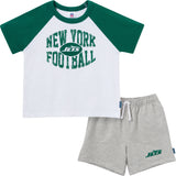 2-Piece Infant & Toddler Boys New York Jets T-Shirt and Shorts Set-Gerber Childrenswear Wholesale