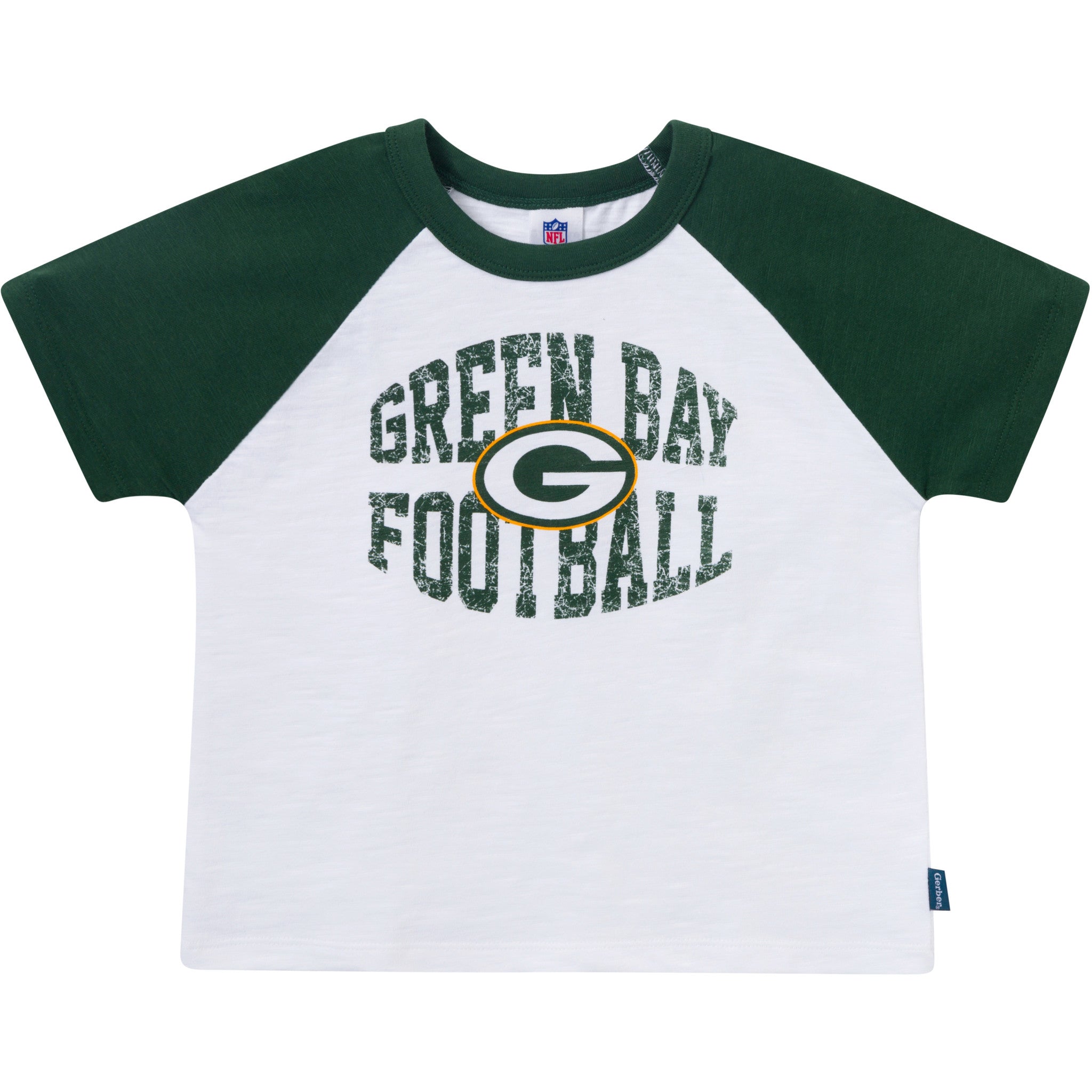 2-Piece Infant & Toddler Boys Green Bay Packers T-Shirt and Shorts Set-Gerber Childrenswear Wholesale