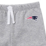 2-Piece Infant & Toddler Boys New England Patriots Shirt and Sweatpant Set-Gerber Childrenswear Wholesale