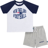 2-Piece Infant & Toddler Boys New England Patriots T-Shirt and Shorts Set-Gerber Childrenswear Wholesale