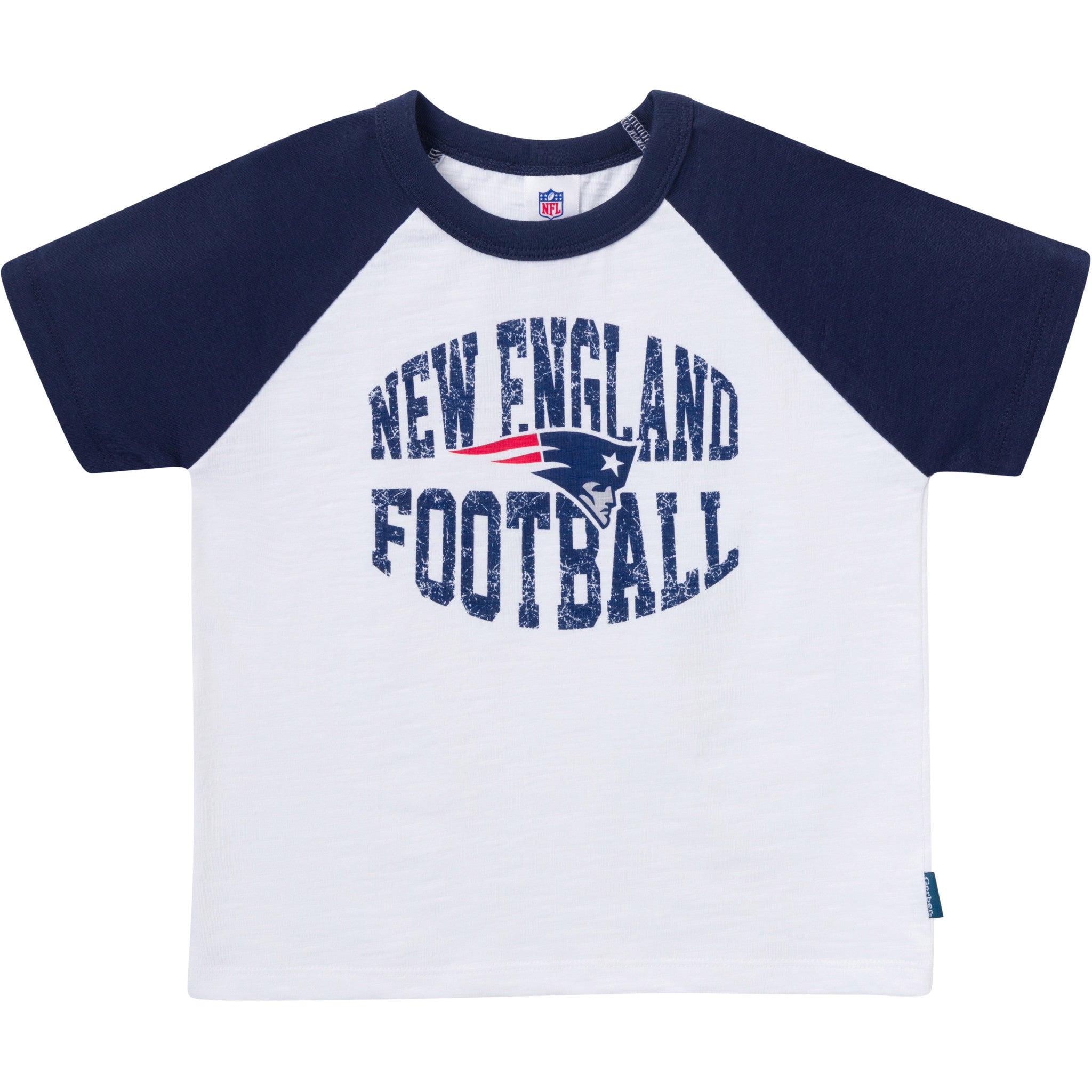 2-Piece Infant & Toddler Boys New England Patriots T-Shirt and Shorts Set-Gerber Childrenswear Wholesale