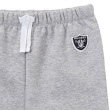 2-Piece Infant & Toddler Boys Las Vegas Raiders Shirt and Sweatpant Set-Gerber Childrenswear Wholesale