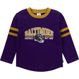 2-Piece Infant & Toddler Boys Baltimore Ravens Shirt and Sweatpant Set-Gerber Childrenswear Wholesale