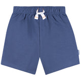 2-Piece Infant & Toddler Boys Brown & Blue Polo Shirt and Shorts Set-Gerber Childrenswear Wholesale