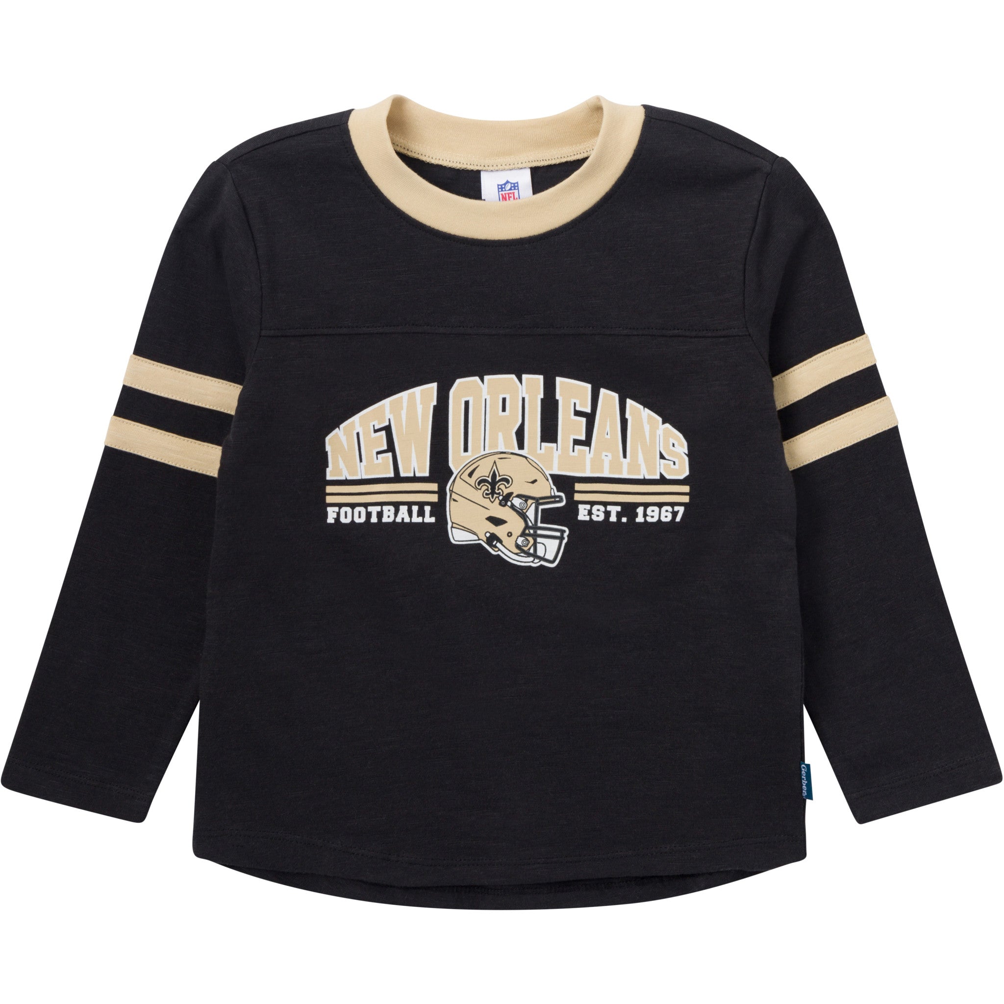 2-Piece Infant & Toddler Boys New Orleans Saints Shirt and Sweatpant Set-Gerber Childrenswear Wholesale