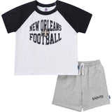 2-Piece Infant & Toddler Boys New Orleans Saints T-Shirt and Shorts Set-Gerber Childrenswear Wholesale