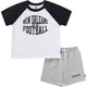 2-Piece Infant & Toddler Boys New Orleans Saints T-Shirt and Shorts Set-Gerber Childrenswear Wholesale