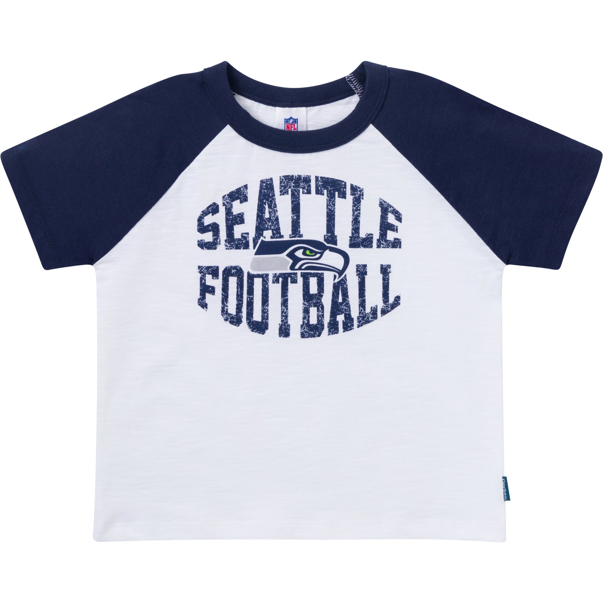 2-Piece Infant & Toddler Boys Seattle Seahawks T-Shirt and Shorts Set-Gerber Childrenswear Wholesale