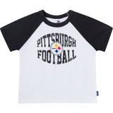 2-Piece Infant & Toddler Boys Pittsburgh Steelers T-Shirt and Shorts Set-Gerber Childrenswear Wholesale