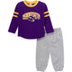 2-Piece Infant & Toddler Boys Minnesota Vikings Shirt and Sweatpant Set-Gerber Childrenswear Wholesale