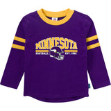 2-Piece Infant & Toddler Boys Minnesota Vikings Shirt and Sweatpant Set-Gerber Childrenswear Wholesale