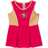 2-Piece Infant & Toddler Girls 49ers Dress and Panty Cover Set-Gerber Childrenswear Wholesale