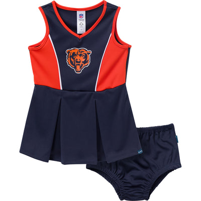 2-Piece Infant & Toddler Girls Chicago Bears Dress and Panty Cover Set-Gerber Childrenswear Wholesale