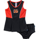 2-Piece Infant & Toddler Girls Cincinatti Bengals Dress and Panty Cover Set-Gerber Childrenswear Wholesale