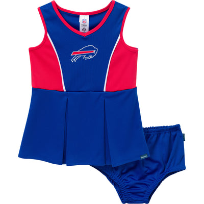 2-Piece Infant & Toddler Girls Buffalo Bills Dress and Panty Cover Set-Gerber Childrenswear Wholesale