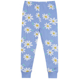 2-Piece Infant & Toddler Girls Blue Daisies Cotton Pajama Set-Gerber Childrenswear Wholesale