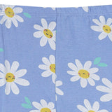 2-Piece Infant & Toddler Girls Blue Daisies Cotton Pajama Set-Gerber Childrenswear Wholesale