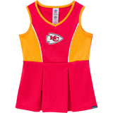 2-Piece Infant & Toddler Girls Kansas City Chiefs Dress and Panty Cover Set-Gerber Childrenswear Wholesale