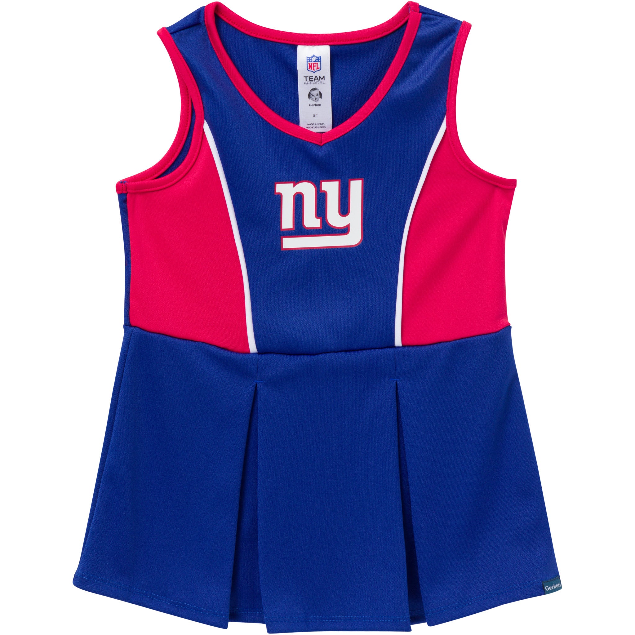 2-Piece Infant & Toddler Girls New York Giants Dress and Panty Cover Set-Gerber Childrenswear Wholesale