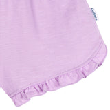 2-Piece Infant & Toddler Girls Lavender Pocket Tee and Shorts Set-Gerber Childrenswear Wholesale
