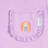 2-Piece Infant & Toddler Girls Lavender Pocket Tee and Shorts Set-Gerber Childrenswear Wholesale