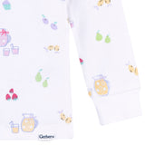 2-Piece Infant & Toddler Girls Lemonade Cotton Pajama Set-Gerber Childrenswear Wholesale