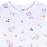 2-Piece Infant & Toddler Girls Lemonade Cotton Pajama Set-Gerber Childrenswear Wholesale