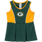 2-Piece Infant & Toddler Girls Green Bay Packers Dress and Panty Cover Set-Gerber Childrenswear Wholesale
