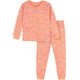 2-Piece Infant & Toddler Girls Peach Bracelets Cotton Pajama Set-Gerber Childrenswear Wholesale