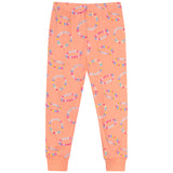 2-Piece Infant & Toddler Girls Peach Bracelets Cotton Pajama Set-Gerber Childrenswear Wholesale