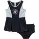 2-Piece Infant & Toddler Girls Las Vegas Raiders Dress and Panty Cover Set-Gerber Childrenswear Wholesale