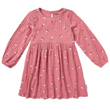 2-Piece Infant & Toddler Girls Rose Dress Set-Gerber Childrenswear Wholesale