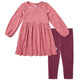 2-Piece Infant & Toddler Girls Rose Dress Set-Gerber Childrenswear Wholesale