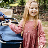 2-Piece Infant & Toddler Girls Rose Dress Set-Gerber Childrenswear Wholesale