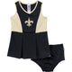 2-Piece Infant & Toddler Girls New Orleans Saints Dress and Panty Cover Set-Gerber Childrenswear Wholesale