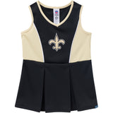 2-Piece Infant & Toddler Girls New Orleans Saints Dress and Panty Cover Set-Gerber Childrenswear Wholesale