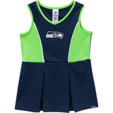 2-Piece Infant & Toddler Girls Seattle Seahawks Dress and Panty Cover Set-Gerber Childrenswear Wholesale