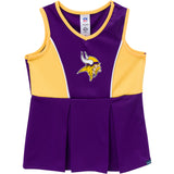 2-Piece Infant & Toddler Girls Minnesota Vikings Dress and Panty Cover Set-Gerber Childrenswear Wholesale