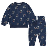 2-Piece Infant & Toddler Neutral Chicago Bears Sweatshirt and Pant Set-Gerber Childrenswear Wholesale