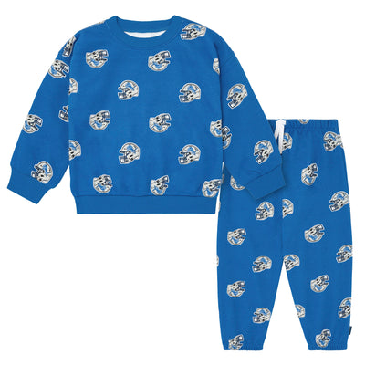 2-Piece Infant & Toddler Neutral Detroit Lions Sweatshirt and Pant Set-Gerber Childrenswear Wholesale