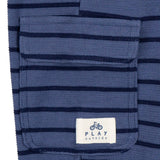 2-Piece Toddler Boys Blue Long Sleeve Top & Jogger Set-Gerber Childrenswear Wholesale