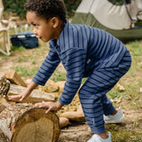 2-Piece Toddler Boys Blue Long Sleeve Top & Jogger Set-Gerber Childrenswear Wholesale