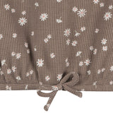 2-Piece Toddler Girls Brown Daisies Top and Legging Set-Gerber Childrenswear Wholesale