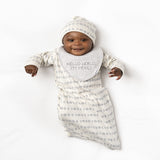 3-Piece Baby Neutral Moons Gown Set-Gerber Childrenswear Wholesale