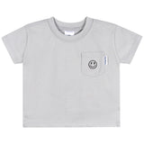 3-Pack Baby & Toddler Boys Black, Gray and White Short Sleeve T-Shirts-Gerber Childrenswear Wholesale
