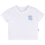 3-Pack Baby & Toddler Boys Black, Gray and White Short Sleeve T-Shirts-Gerber Childrenswear Wholesale