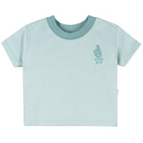 3-Pack Baby & Toddler Boys Blue and Gray Short Sleeve T-Shirts-Gerber Childrenswear Wholesale